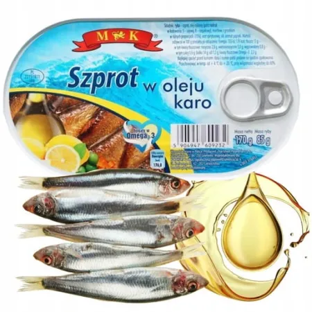 Szprot w oleju Karo